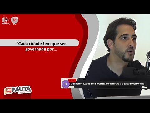 Guilherme Lopes rejected the listener's idea of ​​running for mayor of Coruripe; find out why.
