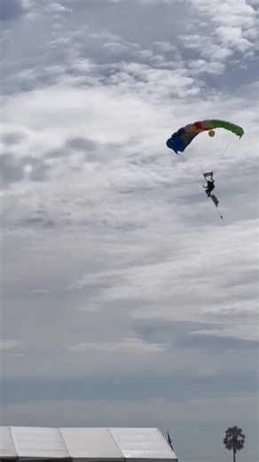 Namibia Independence Celebrations with Paratrooper Display