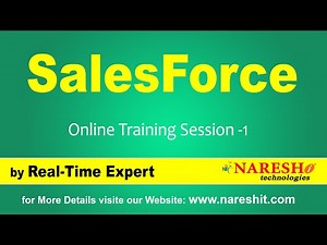 SalesForce CRM Online Training | Session-1