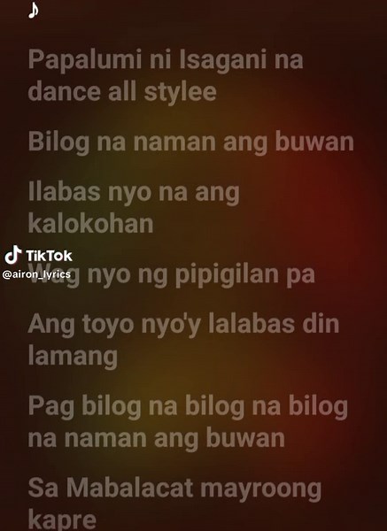 Bilog Na Naman Ang Buwan - Lyrics and Meaning