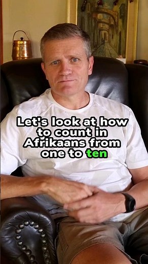 How to count in Afrikaans