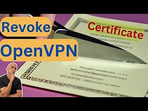 OpenVPN revogar certificado