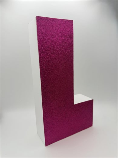 3D Paper Letter L Template | DIY Cardstock Alphabet Decor - Etsy