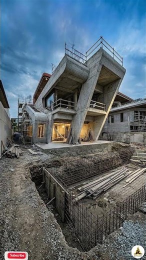 Watch the entire construction process unfold construction time lap,