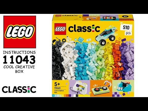 LEGO Instructions: 11043 Cool Creative Box | LEGO Classic Sets