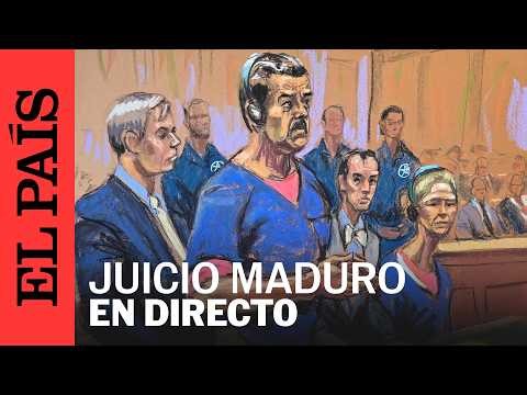 DIRECTO | MADURO regresa a la corte en EE UU acusado de NARCOTERRORISMO | EL PAÍS