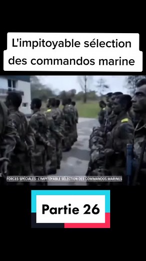 La sélection impitoyable des commandos marine en France