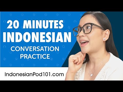 20 Minutes of Indonesian Conversation Practice for Everyday Life | Do You Speak Indonesian?
