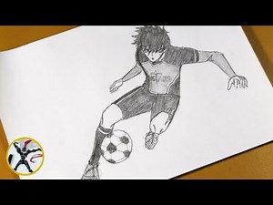 How to Draw Isagi Yoichi In Action Step by Step — Easy Blue Lock Anime Drawing Tutorial