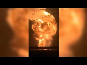 Massive Blast Hits Chemical Plant in Eastern China