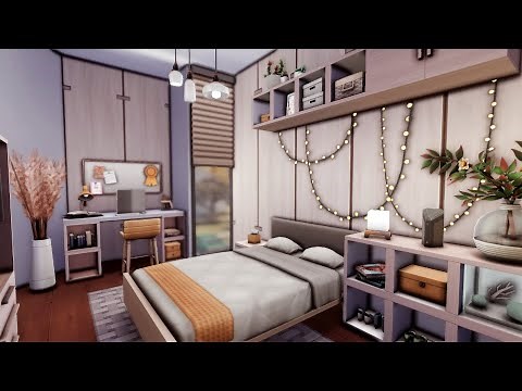 The Sims 4 Discover University Foxbury Student Housing Stop Motion | Student Montage