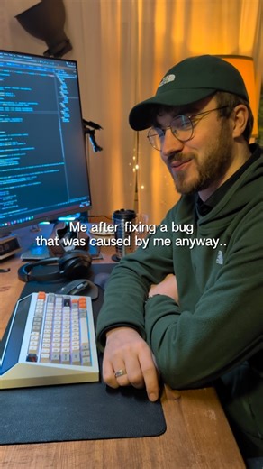 Justin Scott 👨‍💻 | GameDev on Instagram: "I may be unstable but it doesn't make me stop. 😜👨‍💻 "Debugging is like being the detective in a crime movie where you're also the murderer." - Filipe Fortes When I heard this sound I immediately thought of my own experiences, because I literally feel like this a few times every day.. 😅 It's every day I fix something, and then I feel great about it, and then I realize it was my own fault the issue has been t