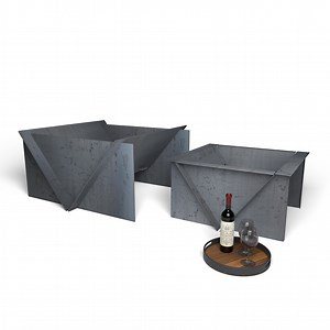 Modular Steel Fire Pit | Edge Right
