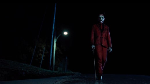 As illusions turn lethal and every escape is a trap, Max must pull off the ultimate trick: staying alive. The only escape… is to beat the devil at its own game. Take a look at this clip from The Jester 2, in theaters on September 15 and 16. | IGN