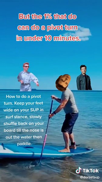 How to Pivot Turn on a Stand Up Paddleboard