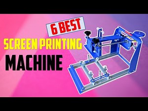 ✅ Best Screen Printing Machine of 2023 | [ top 6 ] Best Screen Printing Machine of 2023