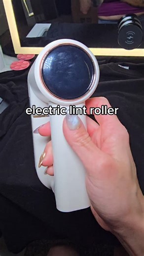 Cassi | Mom | Family | Life on Instagram: "Quick way to revive clothes and fabrics that collect lint, fuzz, and static without pulling out a bulky shaver. This rechargeable fabric lint remover glides over sweaters, blankets, upholstery, and bedding to lift pills and loose fibers while helping reduce static buildup. The compact design makes it easy to keep on hand for everyday touch-ups, travel, or last-minute outfit fixes when clothes need to look fresh again. #HomeEssentials #ClothingCare #Laun