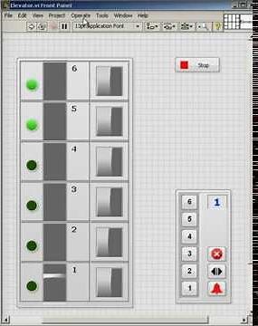 Elevator In LabVIEW