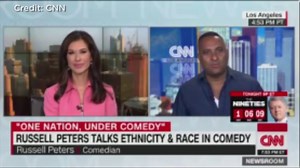 Comedian Russell Peters feels more like an immigrant in Canada than in the U.S.