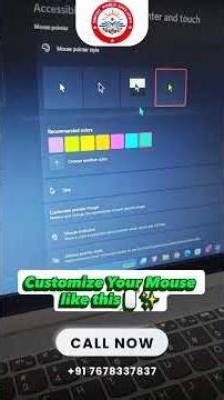 How to Customize Mouse in Windows | Mouse Settings Trick. #computertips #computer