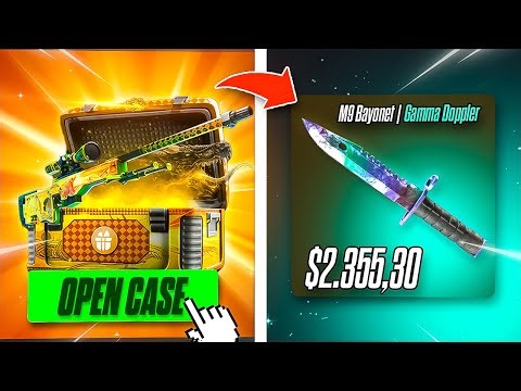 KEYDROP I UNBOXED M9 GAMMA DOPPLER FROM THIS CASE?! paid huge! (Keydrop Promo Code 2025)