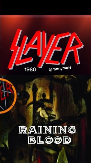 SLAYER- "Raining Blood" ( Reign in Blood Album 1986)