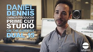 Producer, Daniel Dennis, talks about his experiences working on the Argosy Dual 15 Desk and what it has meant to his business, Prime Cut Studio, in Nashville, Tennessee. #recordingstudio #studiofurniture #musicstudio #nashville #music | ARGOSY