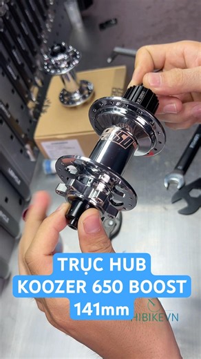 Koozer 650 Hub Set with Boost QR 141mm axle for Trek MTB frames #bicycle #bike #koozer