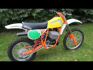 Classic Dirt Bikes "New and Original 1980 Puch 250"