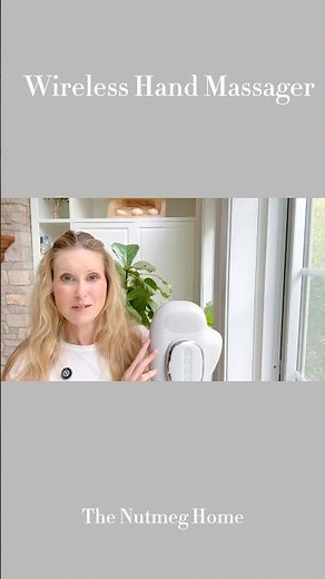 Cordless Hand Massager — Heat & Compression Relief