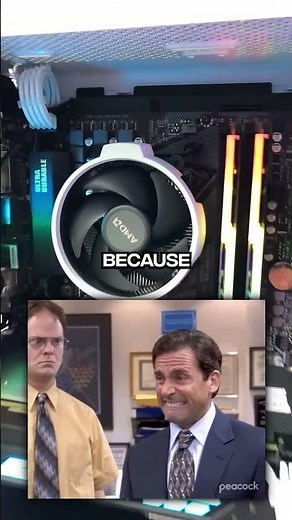 He’s CPU Fan is NOT Spinning 😬