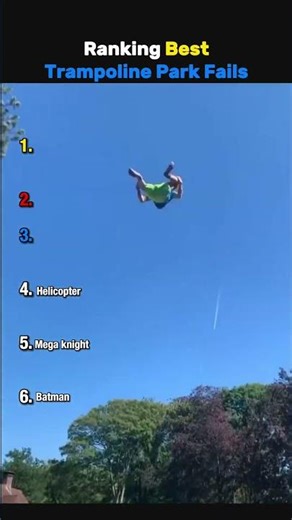 Ranking Best Trampoline Park Fails 😂