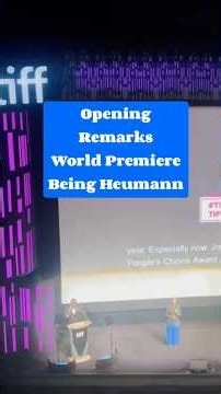 TIFF 2026 Opening Night: Cameron Bailey Introduces "Being Heumann" 👀 🍿🎬