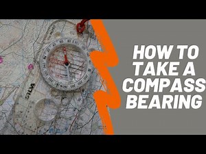 How to take a compass bearing