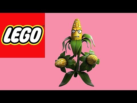 How to Build LEGO Kernel Corn from Plant Vs Zombies Garden Warfare 2