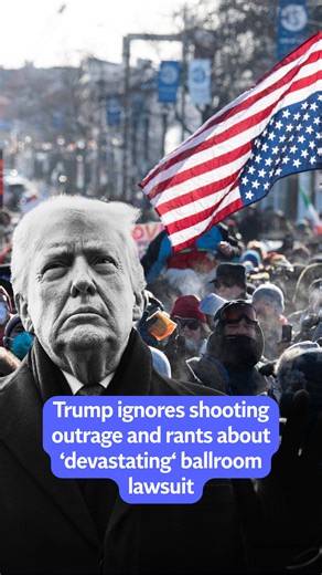 Trump ignores Minneapolis shooting outrage and rants about ‘devastating‘ ballroom lawsuit