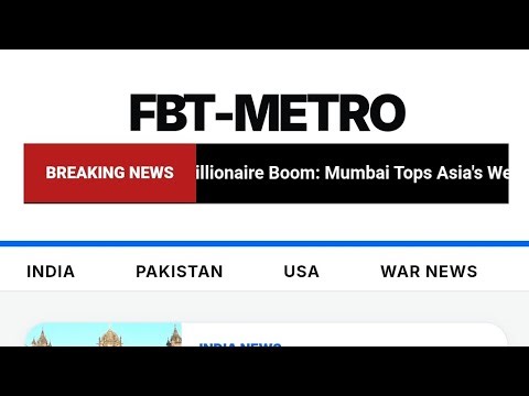 Best News Website Template For Blogger Free | FBT-Metro Theme Customization Tutorial