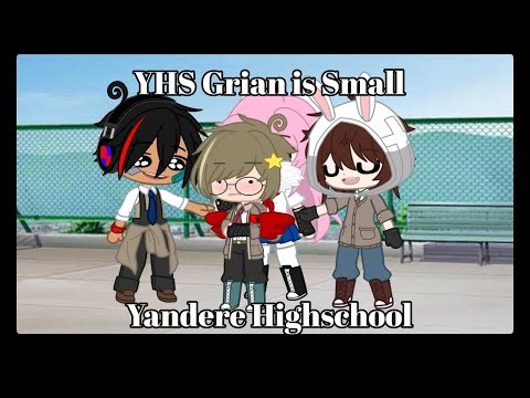 YHS Grian is small | Gacha Club | Minecraft | Yandere High School | Grian | Samgladiator | Taurtis