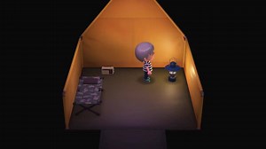 4K views · 265 reactions | Inside your Animal Crossing: New Horizons starter tent, you'll find a lantern for light, a place to sleep, and a portable radio! ⛺️ And for the first time in the series, it appears that the radio will act as an actual radio playing some tunes, even without a K.K. Slider track inserted!!!  | Animal Crossing: World | Facebook
