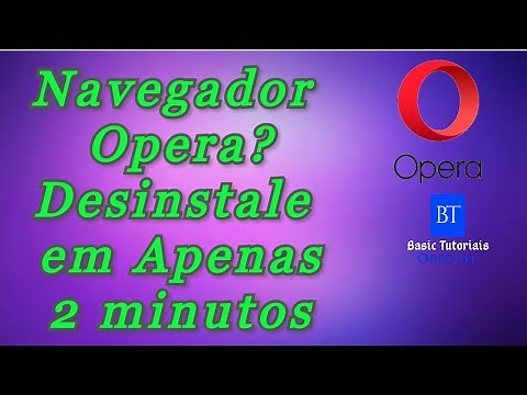Como Desinstalar o Navegador Opera