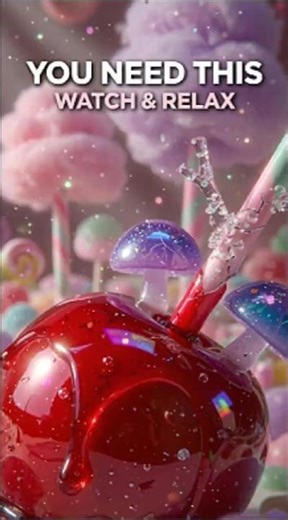 Magical Candy Forest ASMR 🍬 Satisfying Glass, Jelly & Syrup Sounds