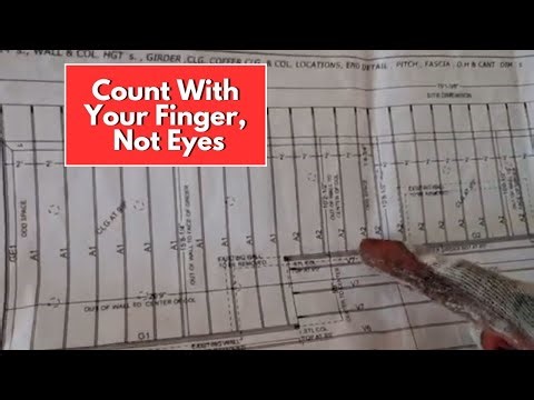 Teaching How To Read Blueprints For Truss Identification: On-Site Lesson for this Major Renovation