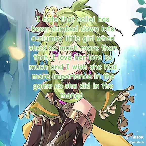 Collei: Celebrating Genshin Impact's Adorable Character