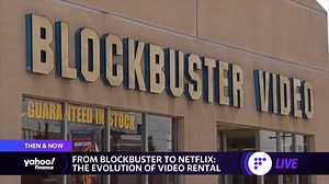 Netflix stock then and now: Yahoo Finance Live’s Jared Blikre discusses how service evolved from Blockbuster days. | Yahoo Finance | Facebook