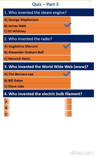 Part - 3 “Can You Score 100/100? 🧠 Inventions & Inventors Quiz | General Knowledge Test” part 3
