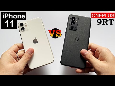 iPhone 11 vs OnePlus 9RT Detailed Comparison & Review | Which Gives Best Value in 2022? (HINDI)