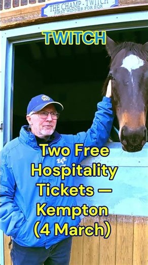 Win 2 Hospitality Tickets for Twitch at Kempton with The Limes of Epsom Racing Club!
