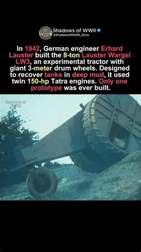 Why Germany Built This Odd Vehicle #shorts