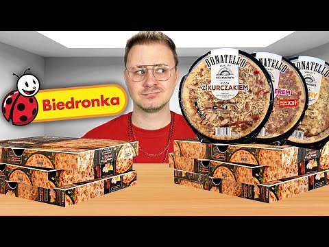 Zjedliśmy WSZYSTKIE PIZZE MROŻONE z BIEDRONKI!