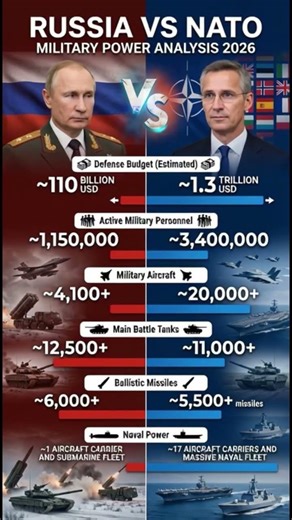 Russia vs NATO Power Showdown 2026 Leaders Face Off